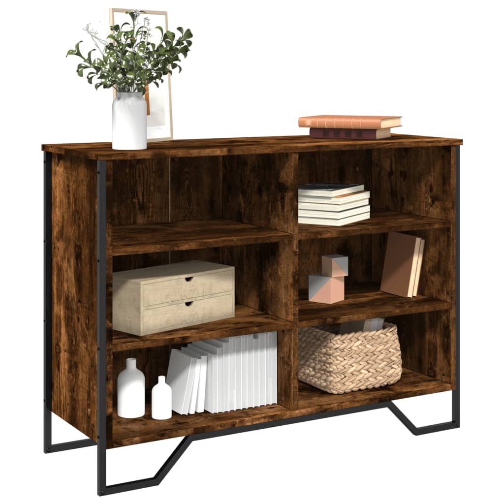 Sideboard Räuchereiche 101×35,5×74,5 cm Holzwerkstoff