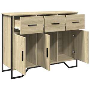Příborník dub sonoma 97 x 32,5 x 74,5 cm kompozitní dřevo - obrázek 5