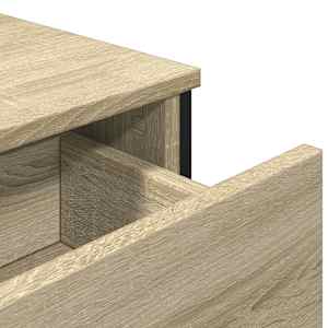 Příborník dub sonoma 97 x 32,5 x 74,5 cm kompozitní dřevo - obrázek 9