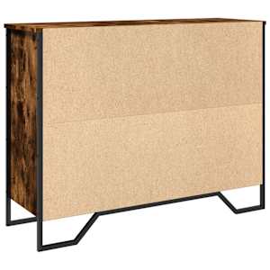 Příborník kouřový dub 97 x 32,5 x 74,5 cm kompozitní dřevo - obrázek 7
