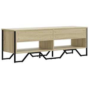 TV skříňka dub sonoma 122 x 34 x 41 cm kompozitní dřevo - obrázek 6