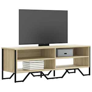 TV skříňka dub sonoma 122 x 34 x 41 cm kompozitní dřevo - obrázek 1