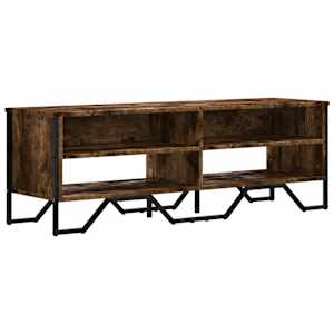 TV skříňka kouřový dub 122 x 34 x 41 cm kompozitní dřevo - obrázek 2
