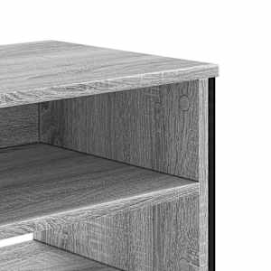 TV skříňka šedá sonoma 122 x 34 x 41 cm kompozitní dřevo - obrázek 7