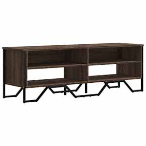 TV skříňka hnědý dub 122 x 34 x 41 cm kompozitní dřevo - obrázek 2