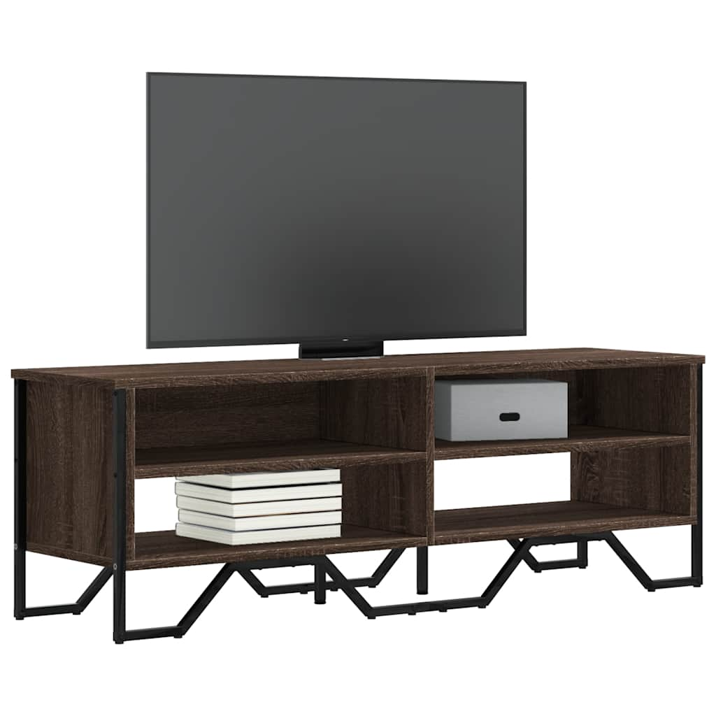 vidaXL TV-Schrank Braun Eichen-Optik 122x34x41 cm Holzwerkstoff