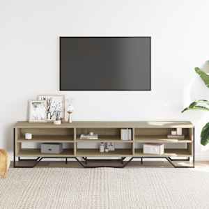 TV skříňka dub sonoma 180 x 34 x 41 cm kompozitní dřevo - obrázek 3
