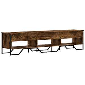 TV skříňka kouřový dub 180 x 34 x 41 cm kompozitní dřevo - obrázek 6