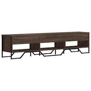 TV skříňka hnědý dub 180 x 34 x 41 cm kompozitní dřevo - obrázek 6