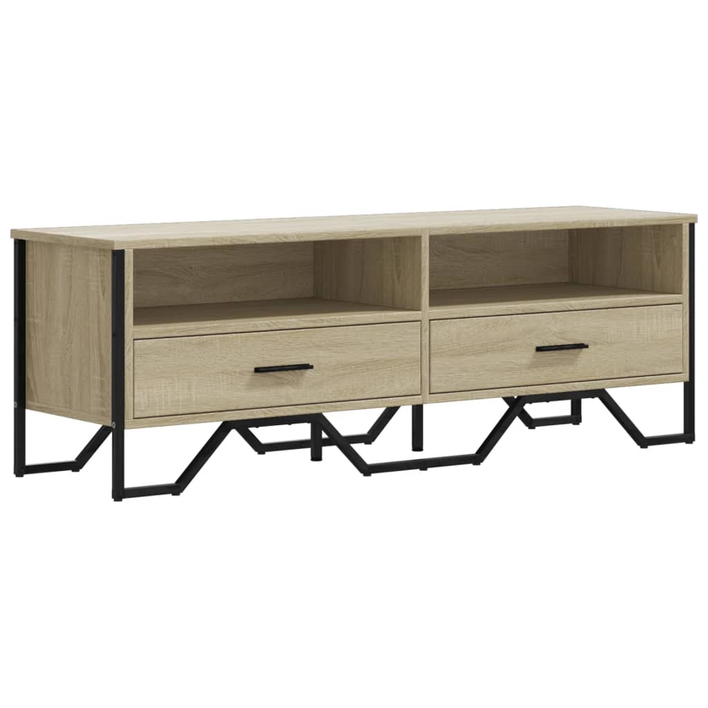 vidaXL TV skříňka dub sonoma 122 x 34 x 41 cm kompozitní dřevo