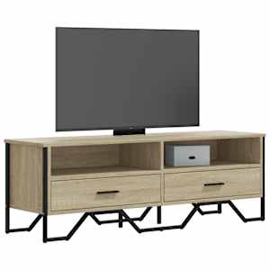 TV omarica sonoma hrast 122x34x41 cm inženirski les