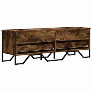 TV skříňka kouřový dub 122 x 34 x 41 cm kompozitní dřevo - obrázek 6