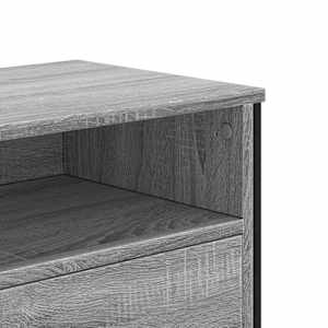 TV skříňka šedá sonoma 122 x 34 x 41 cm kompozitní dřevo - obrázek 8