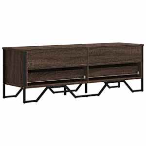 TV skříňka hnědý dub 122 x 34 x 41 cm kompozitní dřevo - obrázek 6
