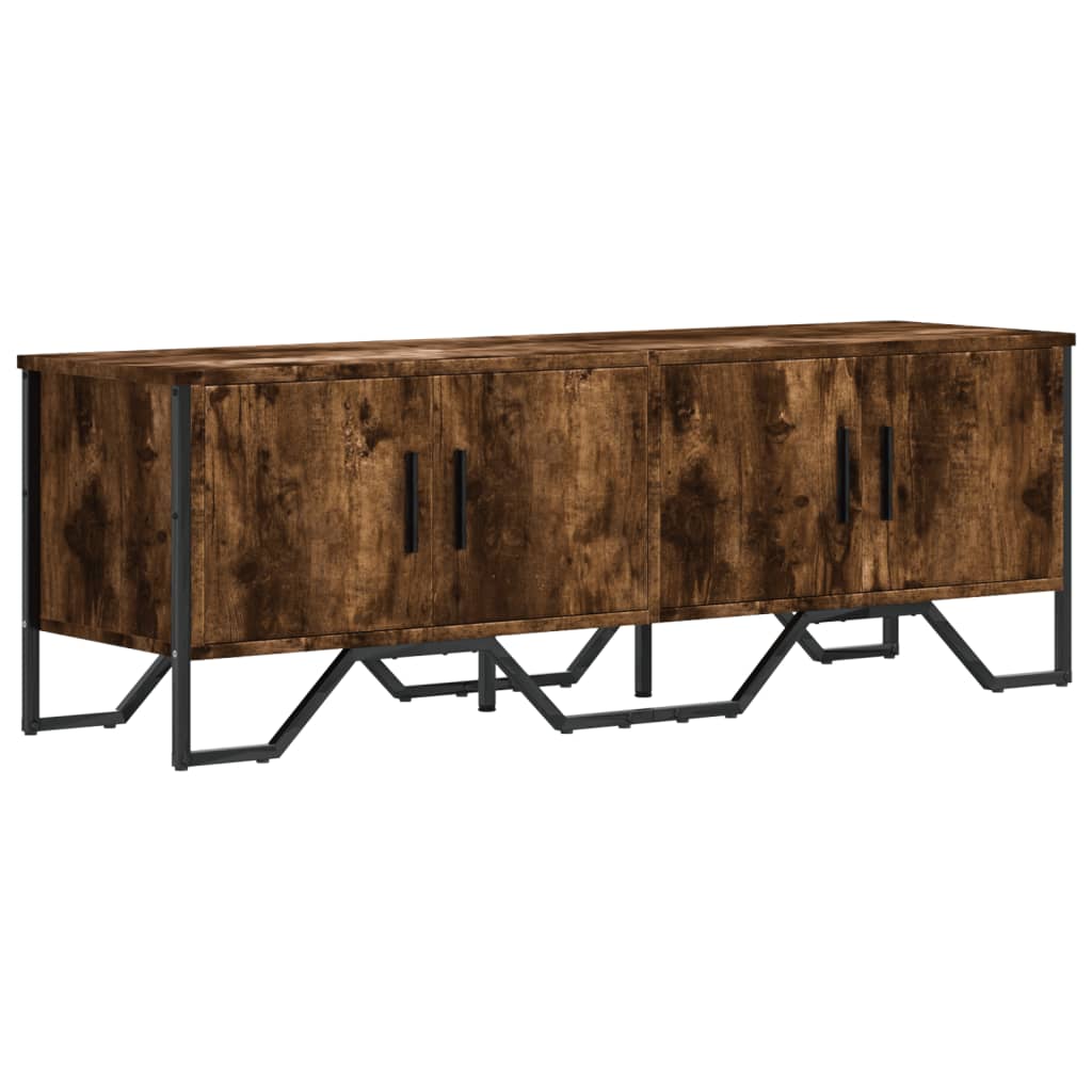 vidaXL TV skříňka kouřový dub 122 x 34 x 41 cm kompozitní dřevo