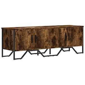 TV skříňka kouřový dub 122 x 34 x 41 cm kompozitní dřevo - obrázek 2