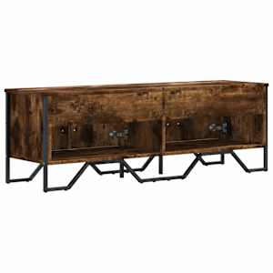 TV skříňka kouřový dub 122 x 34 x 41 cm kompozitní dřevo - obrázek 6