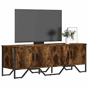 TV skříňka kouřový dub 122 x 34 x 41 cm kompozitní dřevo