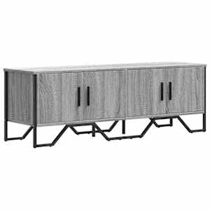 TV skříňka šedá sonoma 122 x 34 x 41 cm kompozitní dřevo - obrázek 2