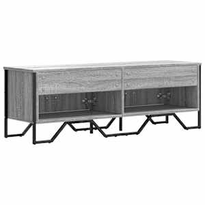 TV skříňka šedá sonoma 122 x 34 x 41 cm kompozitní dřevo - obrázek 6