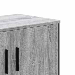 TV skříňka šedá sonoma 122 x 34 x 41 cm kompozitní dřevo - obrázek 8