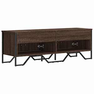 TV skříňka hnědý dub 122 x 34 x 41 cm kompozitní dřevo - obrázek 6