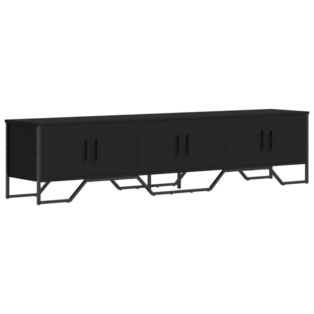 vidaXL TV skříňka černá 180 x 34 x 41 cm kompozitní dřevo