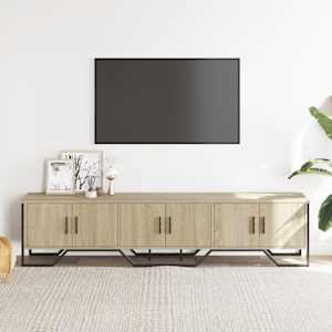 TV skříňka dub sonoma 180 x 34 x 41 cm kompozitní dřevo - obrázek 3