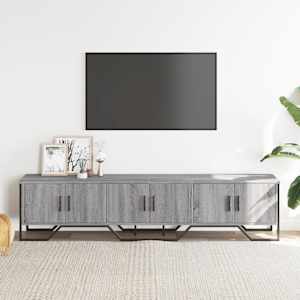 TV skříňka šedá sonoma 180 x 34 x 41 cm kompozitní dřevo - obrázek 3