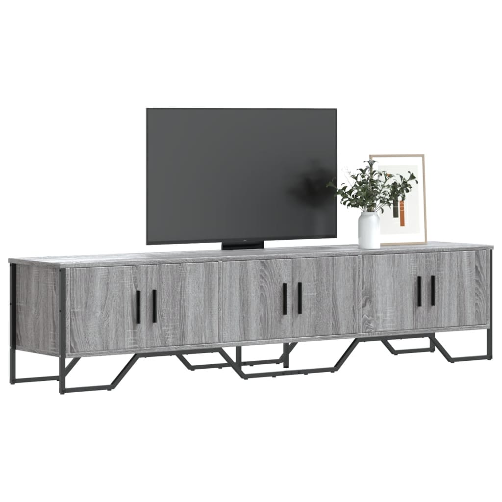 vidaXL TV-Schrank Grau Sonoma 180x34x41 cm Holzwerkstoff