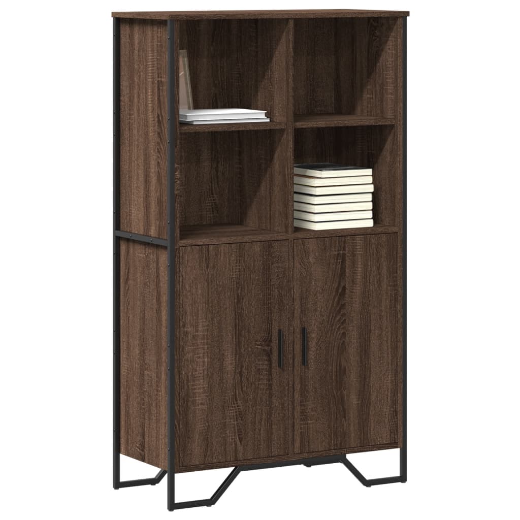 Highboard Eichen-Optik 79,5×35,5×137,5 cm Holzwerkstoff