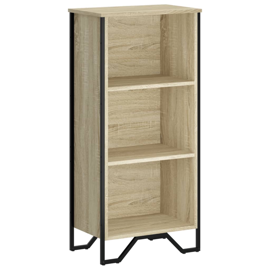 vidaXL Knihovna dub sonoma 50 x 31 x 106 cm kompozitní dřevo