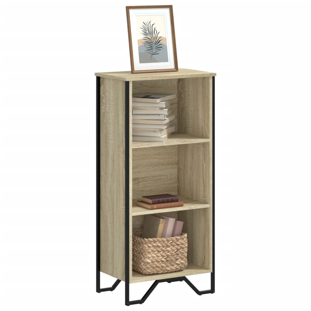 vidaXL Bücherregal Sonoma-Eiche 50x31x106 cm Holzwerkstoff