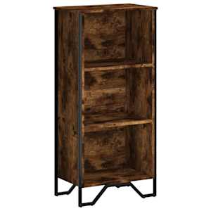 Knihovna kouřový dub 50 x 31 x 106 cm kompozitní dřevo - obrázek 2