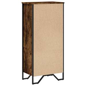 Knihovna kouřový dub 50 x 31 x 106 cm kompozitní dřevo - obrázek 6