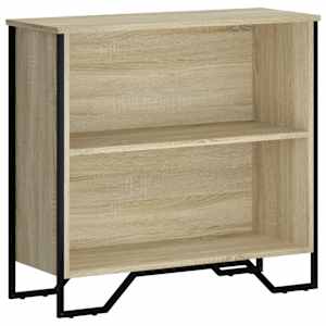 Knihovna dub sonoma 80 x 31 x 74,5 cm kompozitní dřevo - obrázek 2