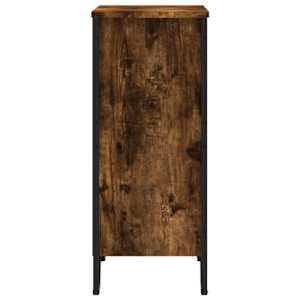 Knihovna kouřový dub 80 x 31 x 74,5 cm kompozitní dřevo - obrázek 5