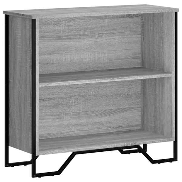 vidaXL raamatualus, hall Sonoma tamm, 80x31x74,5 cm, tehispuit