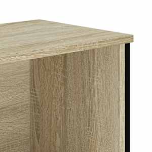 Knihovna dub sonoma 80 x 31 x 137,5 cm kompozitní dřevo - obrázek 7