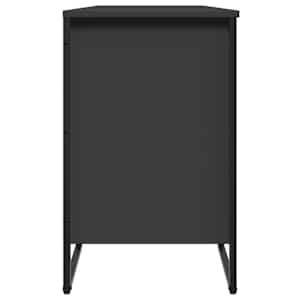 Botník černý 90 x 38 x 61,5 cm kompozitní dřevo - obrázek 5