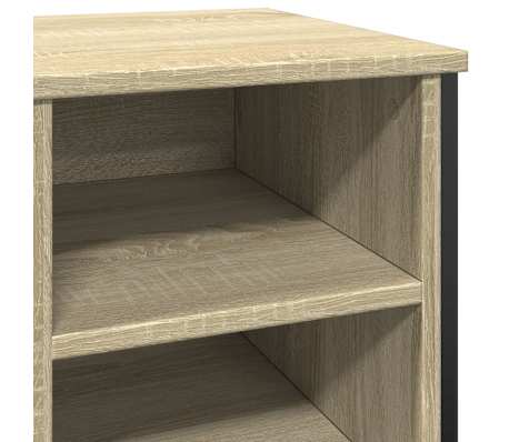 Schoenenkast 90x38x61,5 cm bewerkt hout bruin