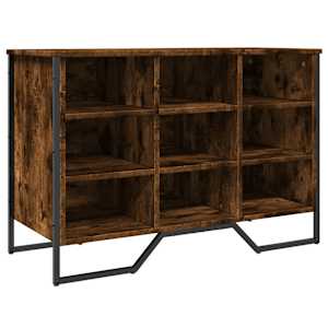 vidaXL kingakapp, suitsutatud tamm, 90x38x61,5 cm, tehispuit