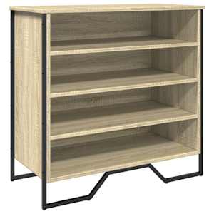 vidaXL jalatsikapp, Sonoma tamm, 80 x 38 x 78 cm, tehispuit