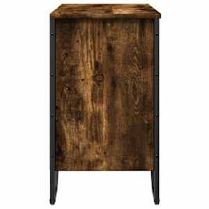 Koupelnová skříňka pod umyvadlo kouřový dub 60x35x60cm kompozit - obrázek 5