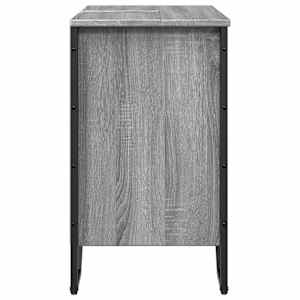 Koupelnová skříňka pod umyvadlo šedá sonoma 60x35x60cm kompozit - obrázek 5