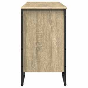 Koupelnová skříňka pod umyvadlo dub sonoma 91x35x60 cm kompozit - obrázek 5