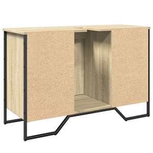 Koupelnová skříňka pod umyvadlo dub sonoma 91x35x60 cm kompozit - obrázek 6