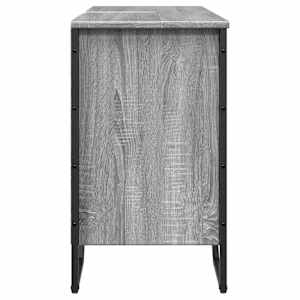 Koupelnová skříňka pod umyvadlo šedá sonoma 91x35x60cm kompozit - obrázek 5