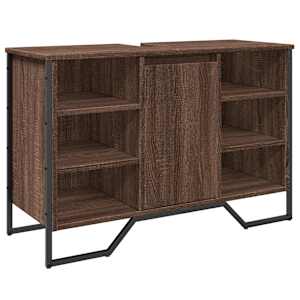 vidaXL valamukapp, pruun tamm, 91x35x60 cm, tehispuit
