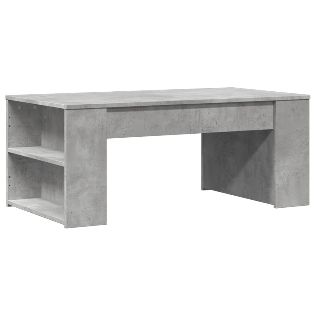 vidaXL Konferenční stolek betonově šedý 102x55x42 cm kompozitní dřevo